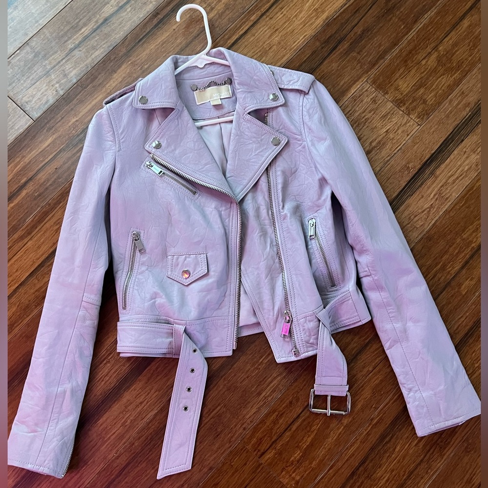Michael kors Moto leather jacket